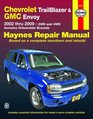 Haynes Repair Manual Chevrolet TrailBlazer  GMC Envoy 20022009