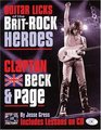 Guitar Licks of the BritRock Heroes Clapton Beck and Page