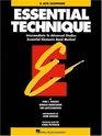 Essential Technique  Eb Alto Saxophone Intermediate to Advanced Studies Book 3 Level