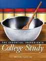 College Study The Essential Ingredients