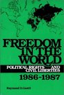 Freedom in the World Political Rights and Civil Liberties 19861987