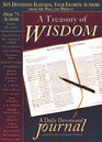 A Treasury of Wisdom A Daily Devotional Journal