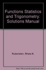 Functions Statistics and Trigonometry Solutions Manual