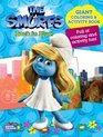 the Smurfs Movie Giant Color Book  Back in Blue