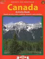 Canada Activity Book HandsOn Arts Crafts Cooking Research and Activities