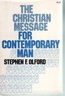 The Christian message for contemporary man
