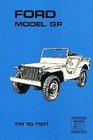 Maintenance manual for Ford truck 1/4 ton 4 x 4 model GP