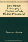 Early Modern Philosophy II