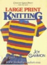 Large Print Knitting