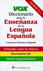 Vox Diccionario Para La Ensenanza De La Lengua Espanola