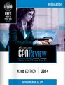 Bisk CPA Review Regulation 43rd Edition 2014