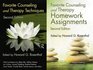 Favorite Counseling and Therapy Techniques  Homework Assignments Package