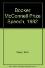 Booker McConnell Prize Speech 1982