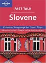 Lonely Planet Fast Talk Slovene
