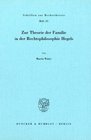 Zur Theorie der Familie in der Rechtsphilosophie Hegels