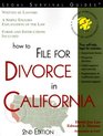 How to File for Divorce in California With Forms