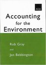 Accounting for the Environment Second Edition