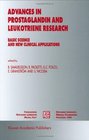 Advances in Prostaglandin and Leukotriene Research Basic Science and New Clinical Applications