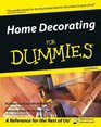 Home Decorating for Dummies