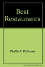 Best restaurants  Washington DC  environs
