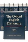 The Oxford English Dictionary Second Edition