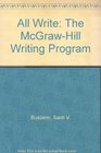 All Write The McGrawHill Writing Program