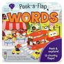 PeekaFlap Words LiftaFlap Board Book for Curious Minds and Little Learners Ages 15