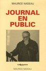 Journal en public