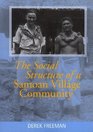 The Social Structure of a Samoan Village Community