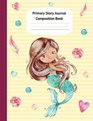 Mermaid Cari Primary Story Journal Composition Book Grade Level K2 Draw and Write Dotted Midline Creative Picture Notebook Early Childhood to Kindergarten