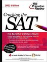 Cracking the SAT with Sample Tests on CDROM 2003 Edition