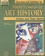 Short Lessons in Art Histroy: Exercises and Activities