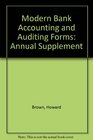 Modern Bank Accounting and Auditing Forms Annual Supplement