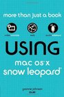 Using Mac OS X Snow Leopard