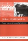 Rural Homelessness Issues Experiences and Policy Responses