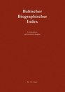 Baltischer Biographischer Index / Baltic Biographical Index