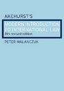 Akehurst's Modern Introduction to International Law