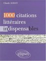 1000 citations indispensables