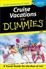 Cruise Vacations for Dummies 2002