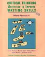 Where-Abouts: Critical Thinking Activities to Improve Writing