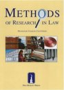 Methods of Research in Law