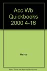 Accounting Workbook for QuickBooks 2000 with CD Ch 216 to accompany College Accounting by Heintz/Parry