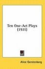 Ten OneAct Plays