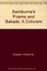 Swinburne's Poems and Ballads A Criticism