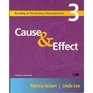 Cause  Effect Intermediate Reading Practice