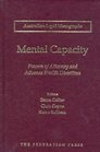 Mental Capacity Powers of Attorney and Advance Health Directives