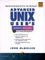 Advanced Unix User's Interactive Workbook