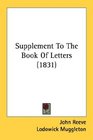 Supplement To The Book Of Letters