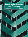 Construction Materials and Processes