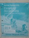 Financial Accounting  Tools for Business Decision Making  Teaching Transparencies